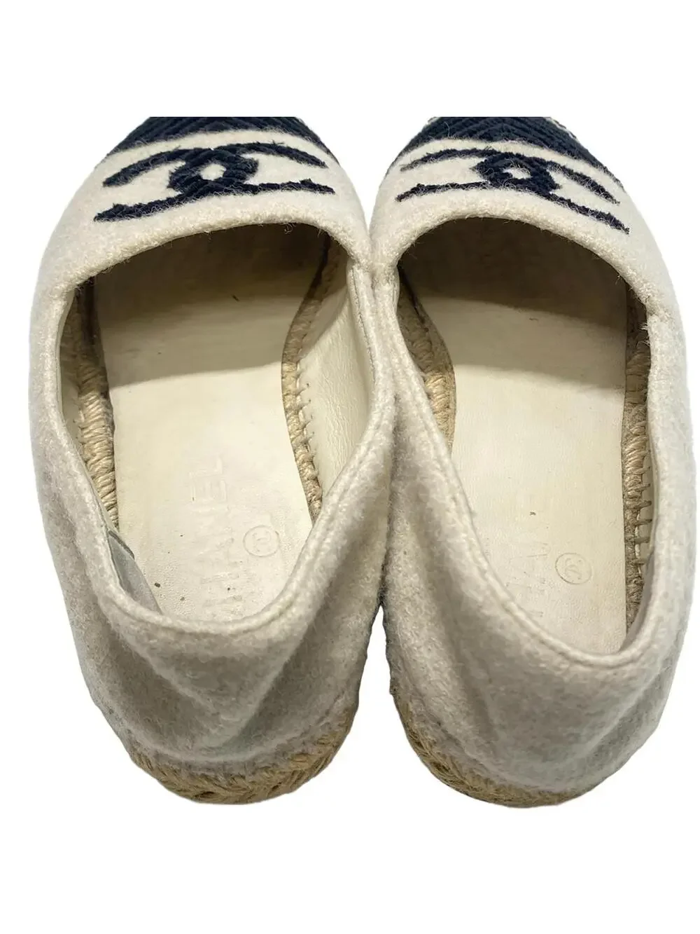 Chanel Cream Black Tweeds Velour #284866C59B